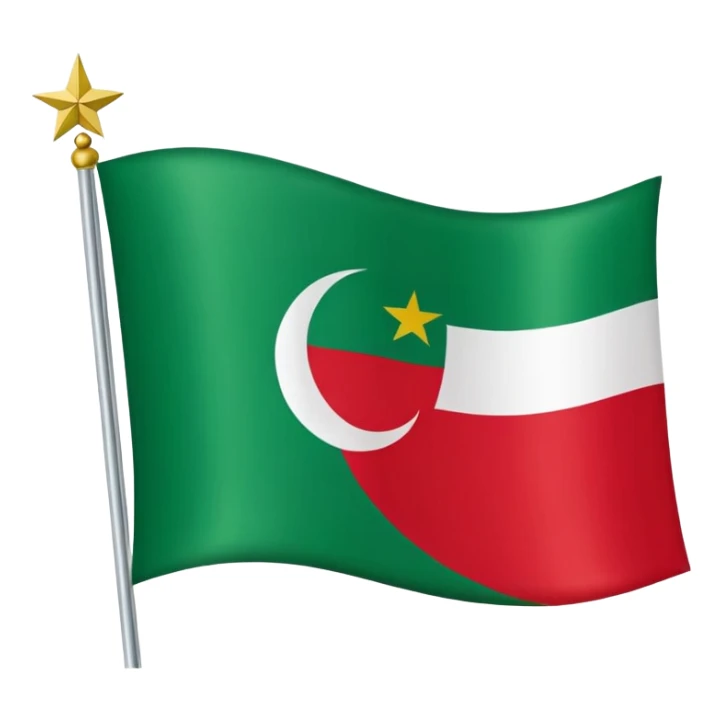 Flag of Recpublic Dagestan sticker