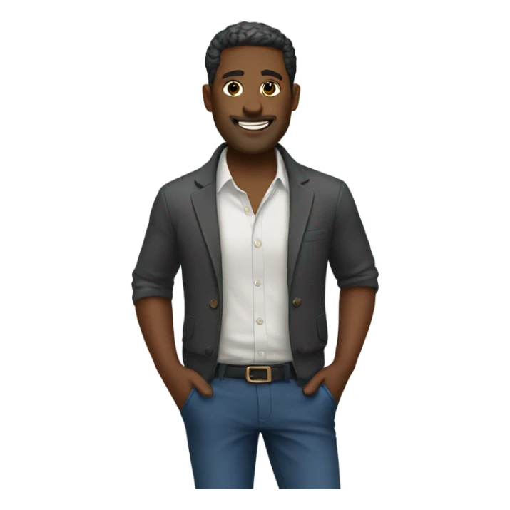 Tim business casual sticker