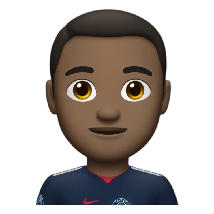 San kogu with PSG jersey sticker