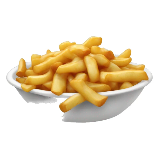 poitine qui mange du poutine sticker