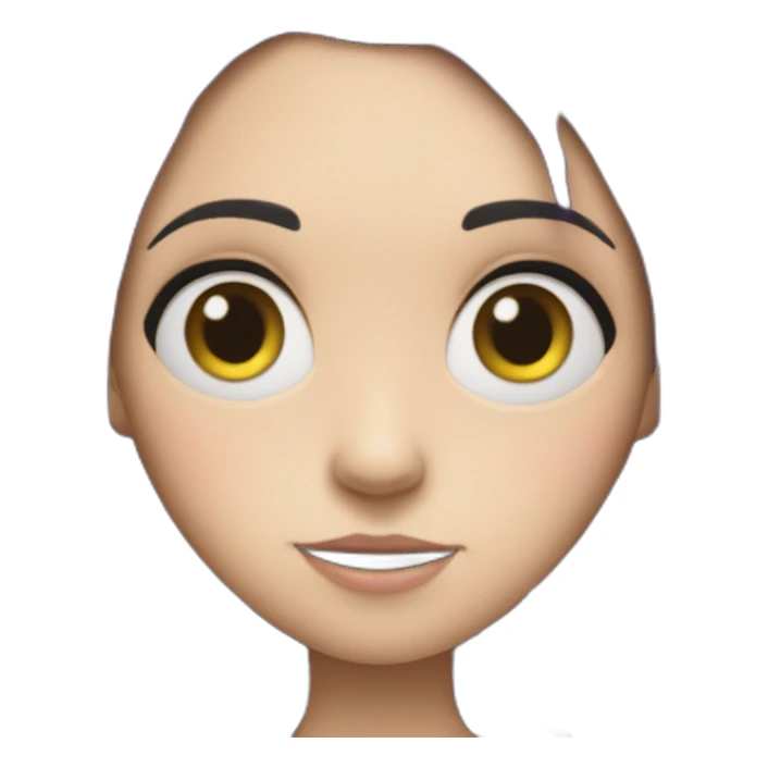 Coraline realist boutton sticker