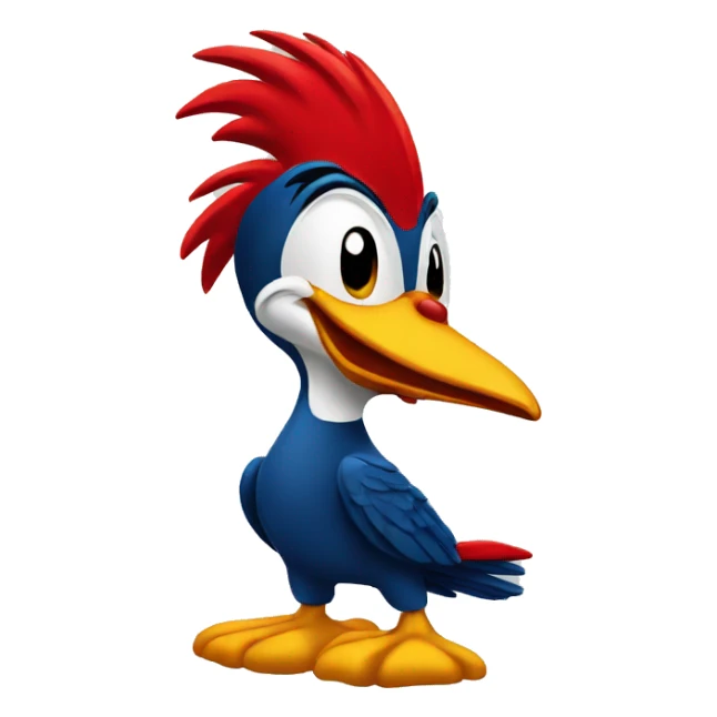 Woody Woodpecker sticker
