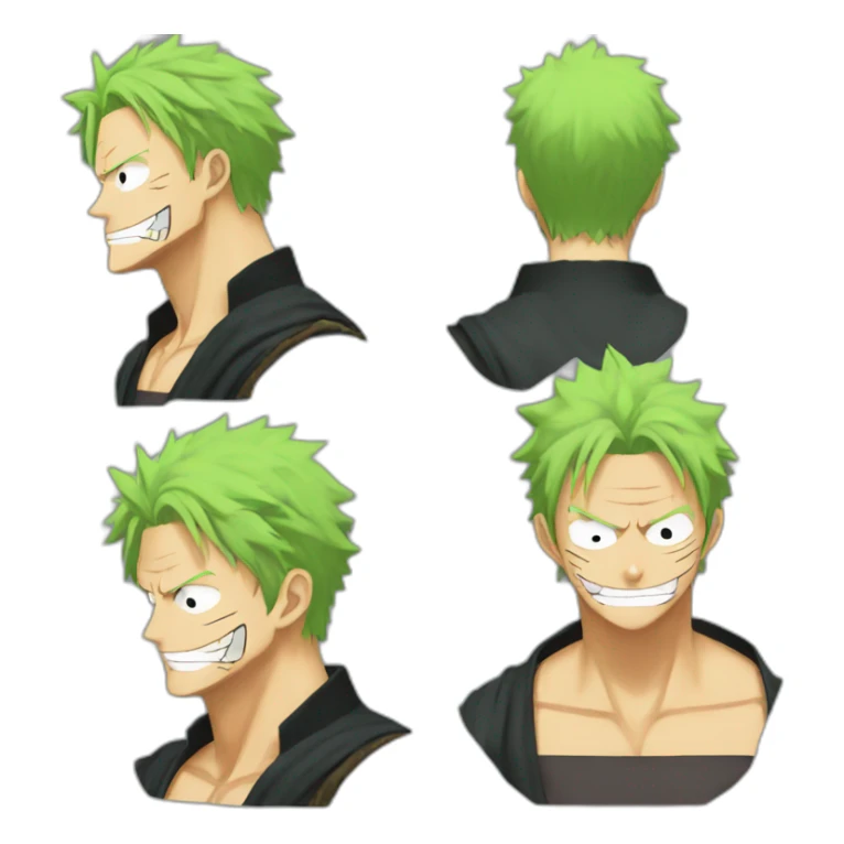 One piece zoro discord sticker