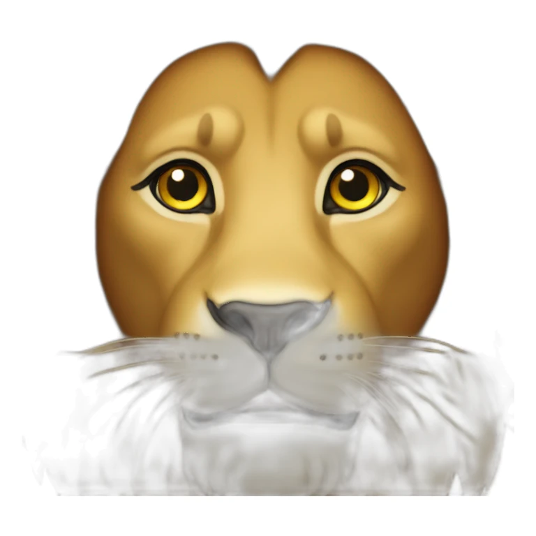 Lion sticker