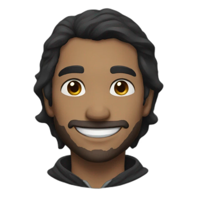 Corvo smiling sticker