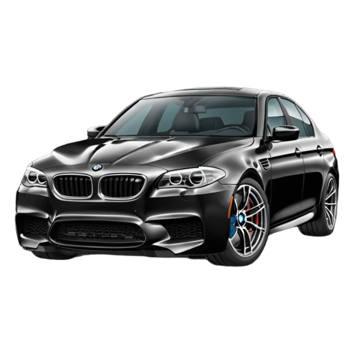 Create bmw m5 car emoji sticker