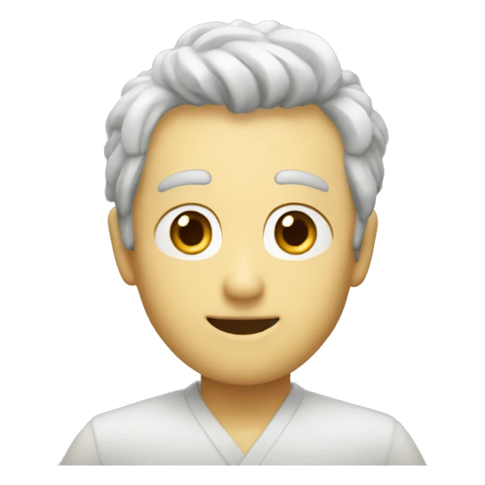 saturo gojo qui sourit sticker