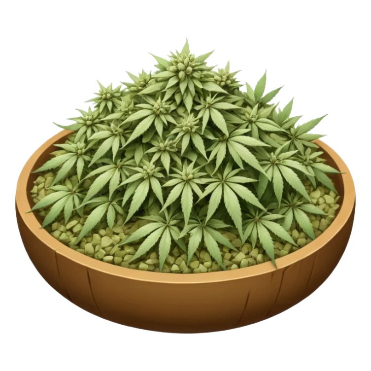 white color marijuana, no color sticker