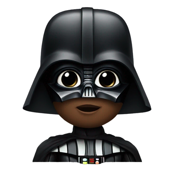 toddler darth vader sticker