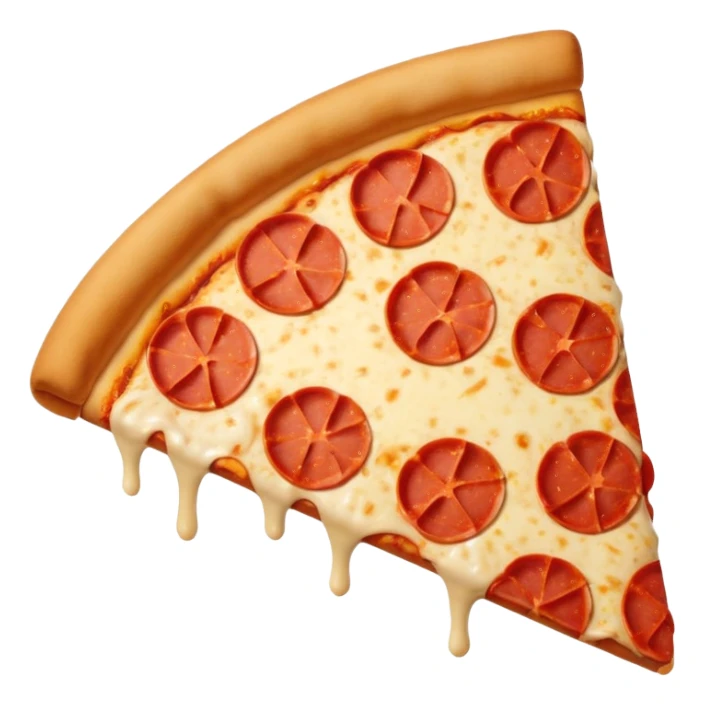 Dog eat a pizza sticker