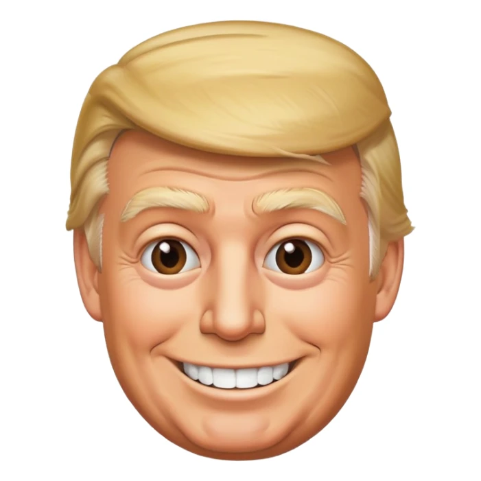 Trump saying April fools  sticker