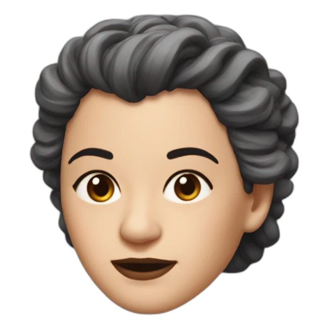 Quentine Tarantino portrait sticker