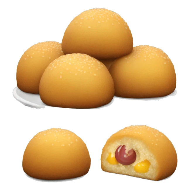 Sicilian food, open arancino hyper realistic  sticker