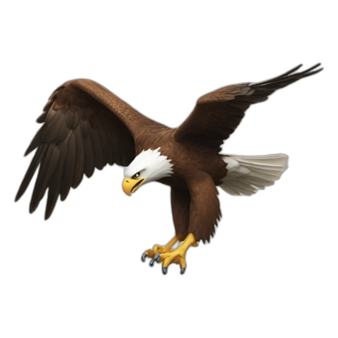Eagle Swoop sticker