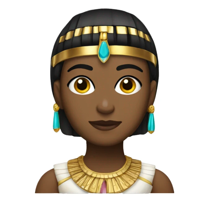 PERSONA DE PIEL WUERA DE CLEOPATRA sticker