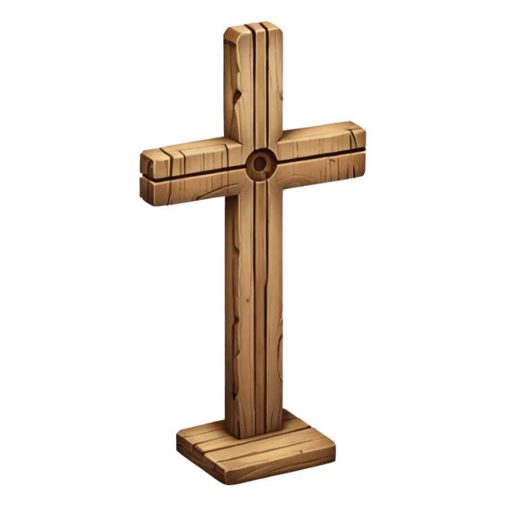 Cross sticker