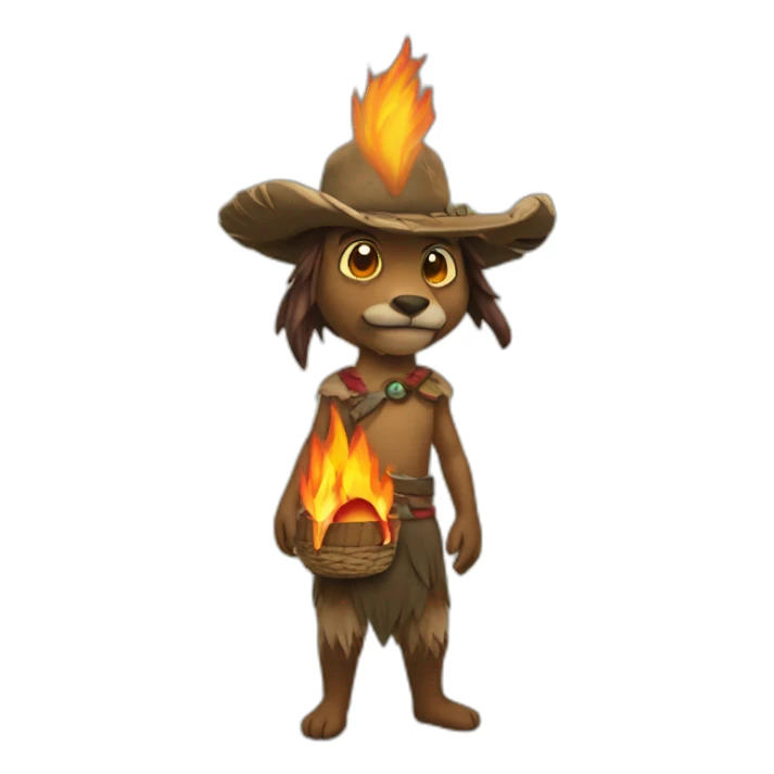 Patoche du flambeau sticker