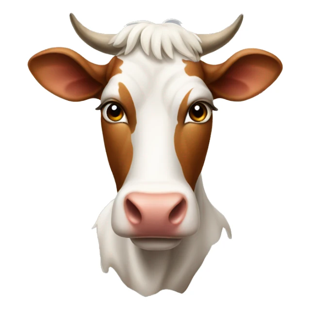 Male cow Brahman sticker