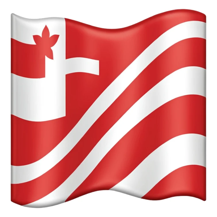 Seeland country flag sticker