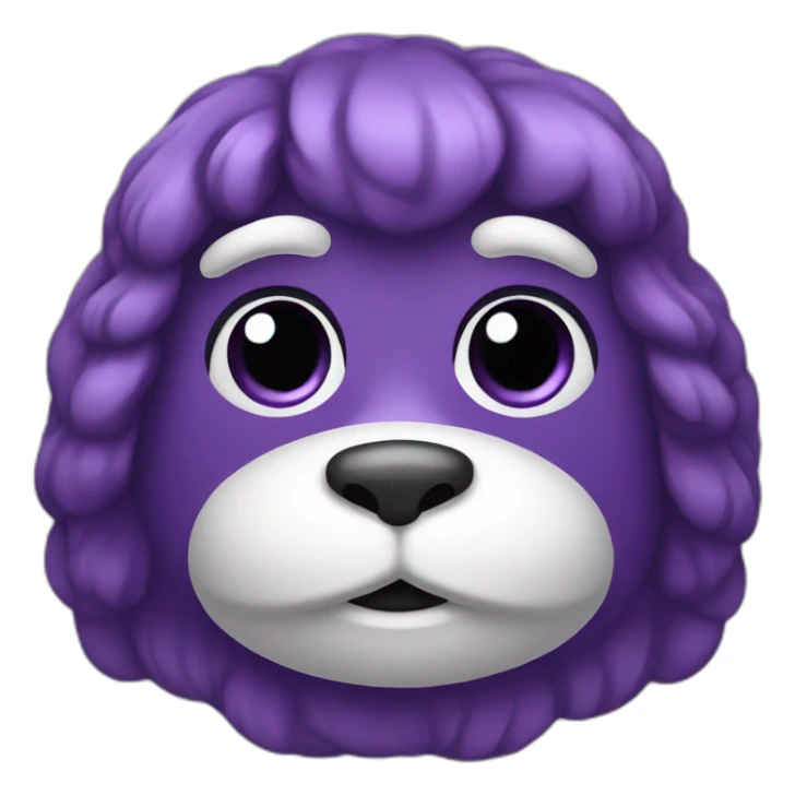 singe violet sticker