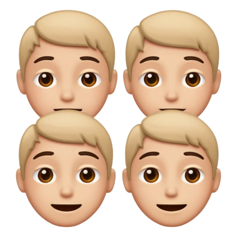 A face that is happy and sad sticker