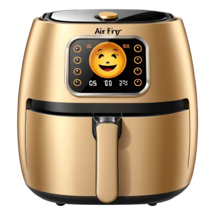 Air fryer Laughing historically sticker