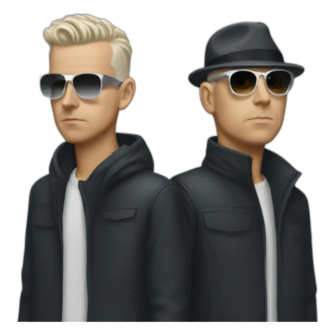 Pet shop boys sticker