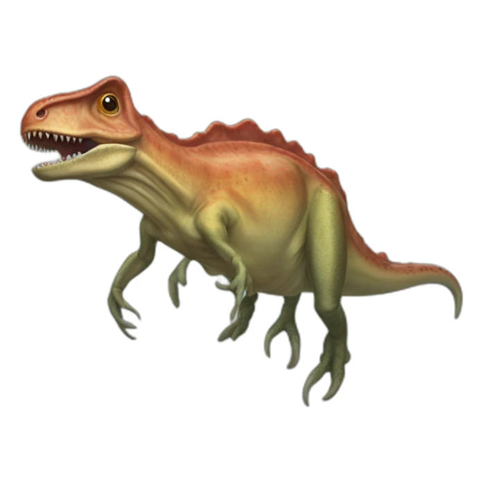 tyrannosaurus rex squid sticker