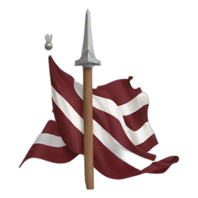 latvian freedom symbol sticker