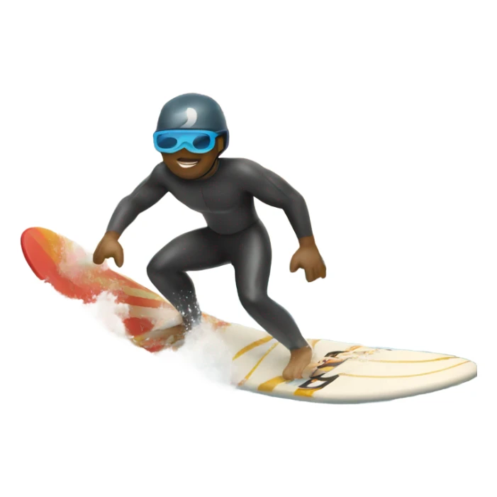 Lake Tahoe surfing sticker