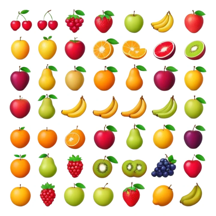 Fresh fruits  sticker