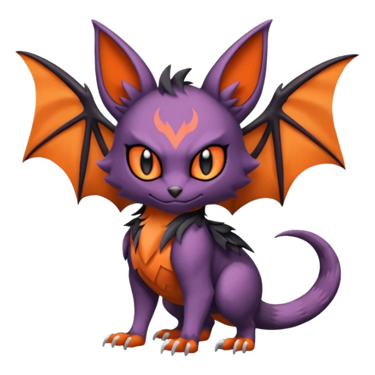 Noivern-Noibat-Litten-fusion sticker