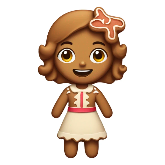 Gingerbread girl  sticker