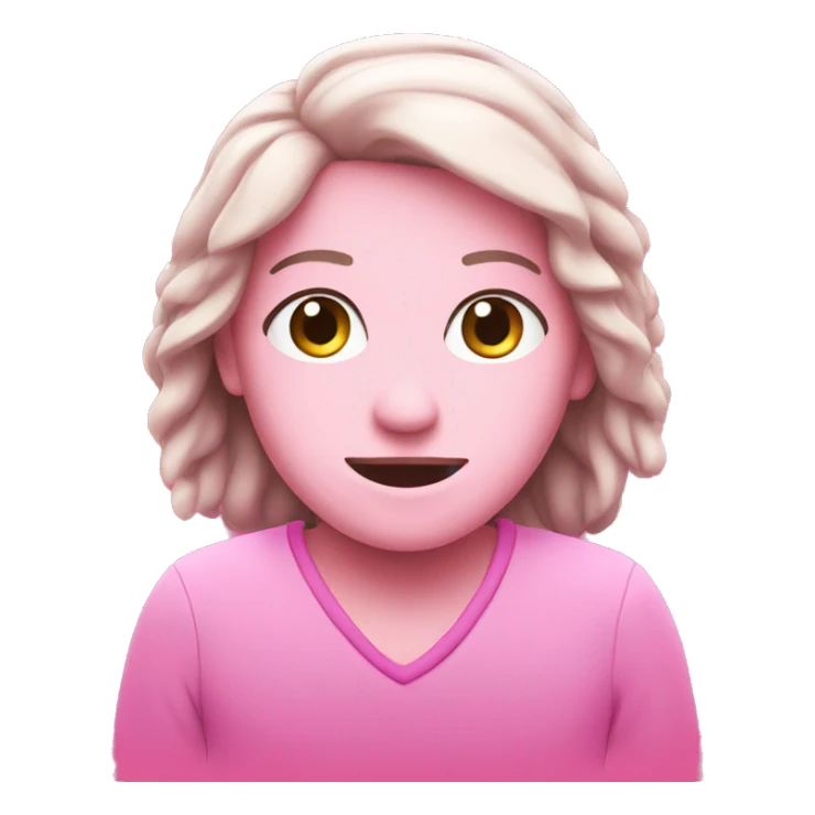 Pink Netflix symbol  sticker