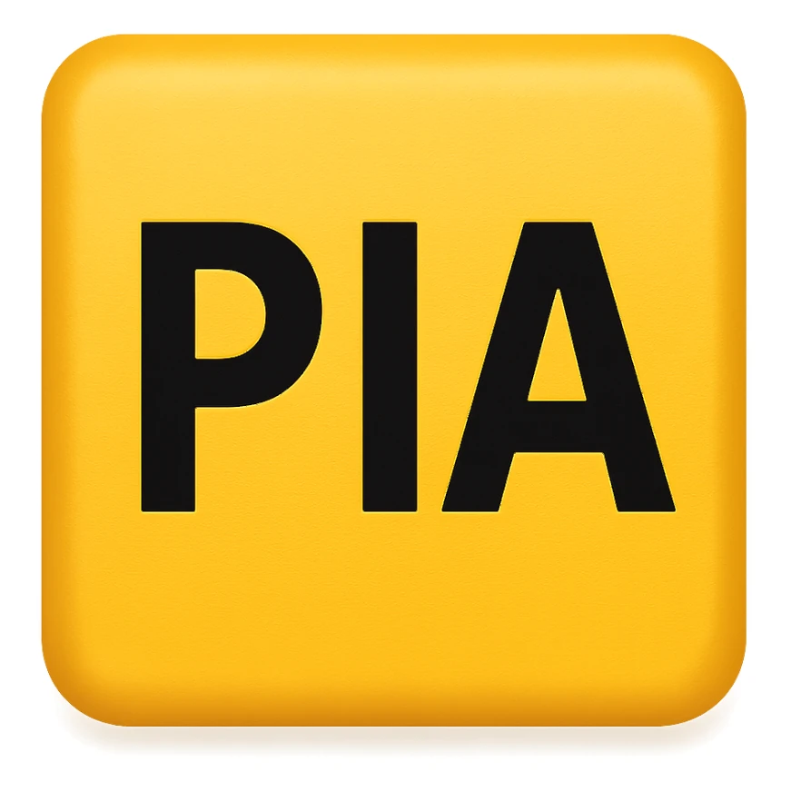 square emoji that says "PIA" sticker