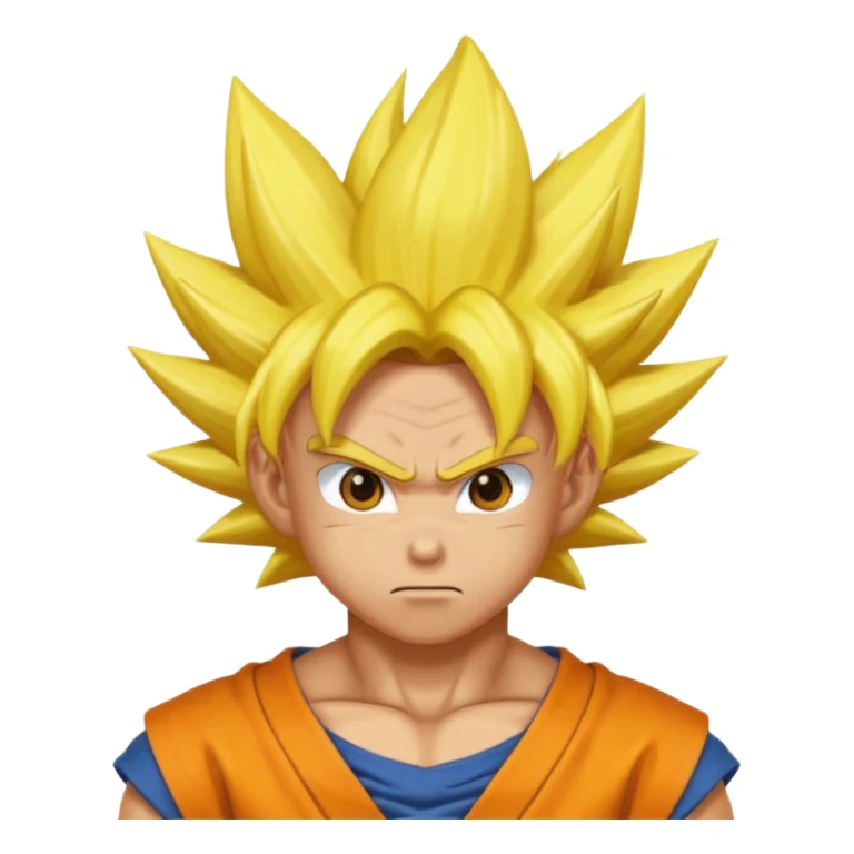 Goku super Sayayín sticker
