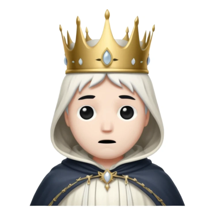 the pale king from hollow knight sticker