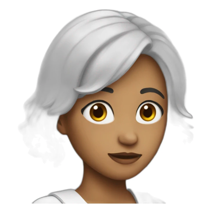 Realistic version of am angel sticker