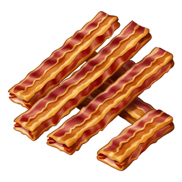 pieces of crispy bacon sticker