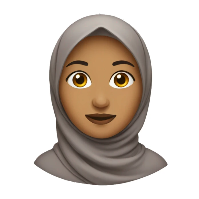 Muslim woman  sticker