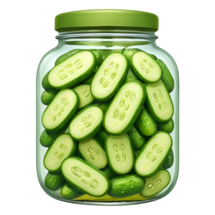 a jar of pickled cucumbers






 sticker