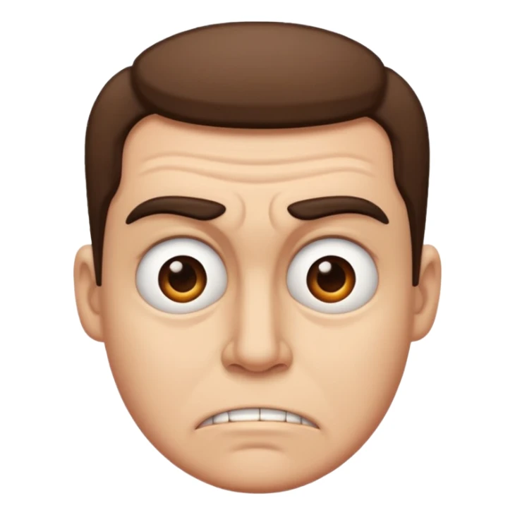 When you look at a person with contempt  sticker