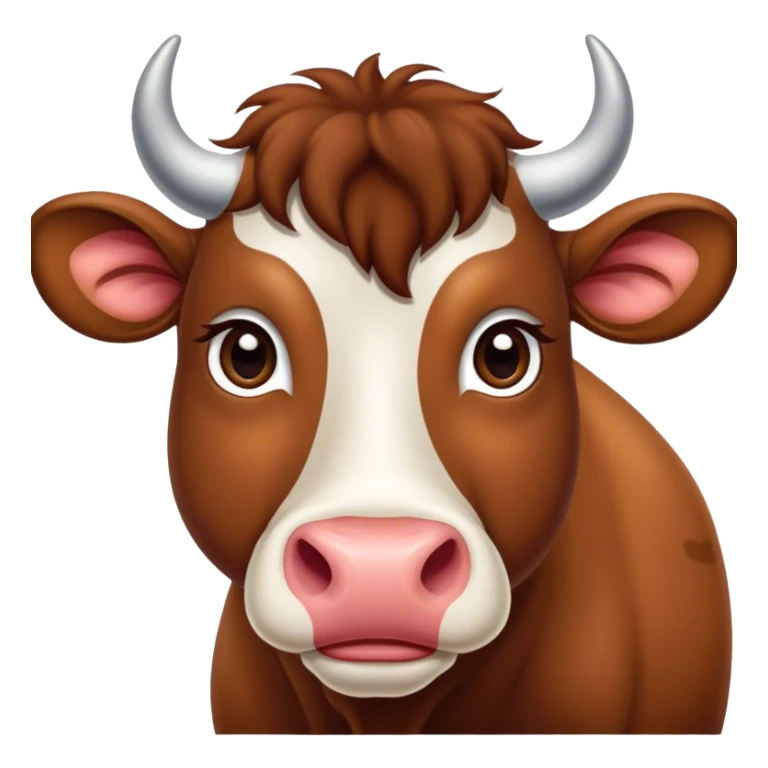 Vache, veau et taureau  sticker