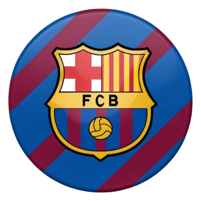 Create FC Barcelona flag emoji sticker