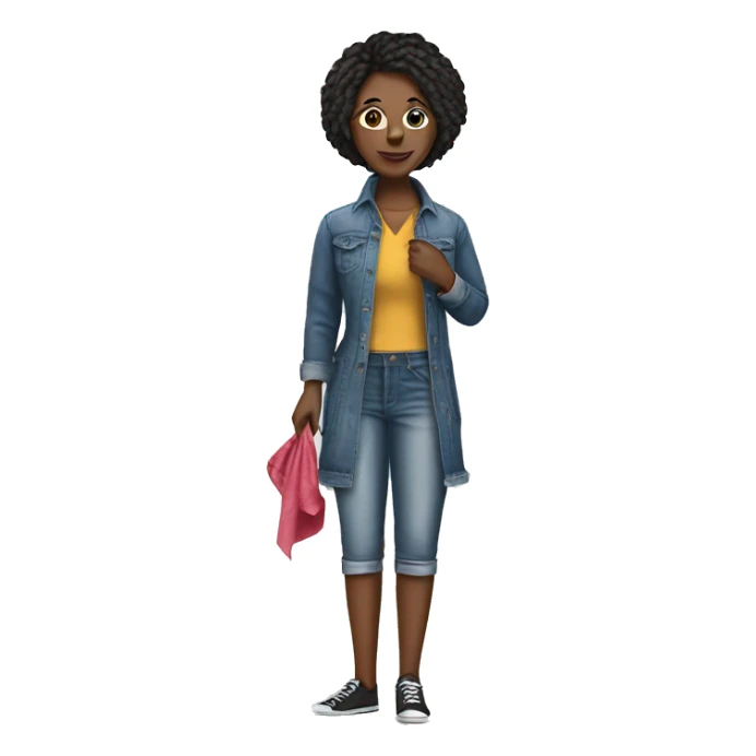 realistic clothing designer with scissors and cloth sticker