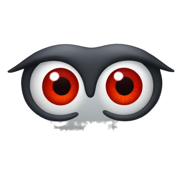 Red eyes sticker