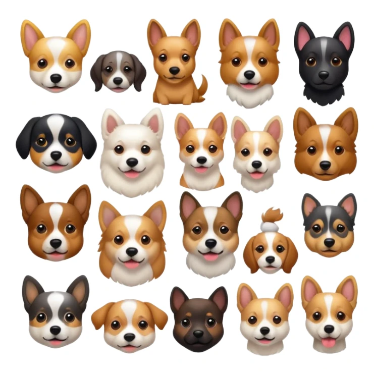 Pack of dogs  sticker