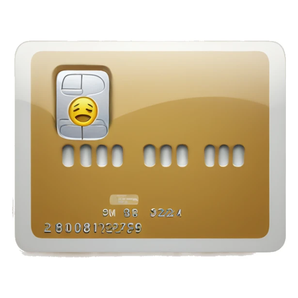 credit card icon Botton  sticker