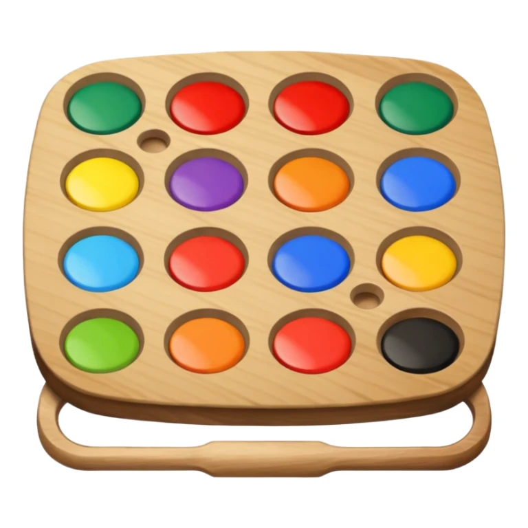 artist's palette sticker