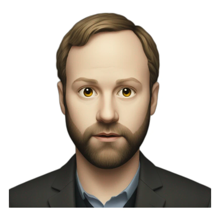 Yorgos Lanthimos portrait sticker